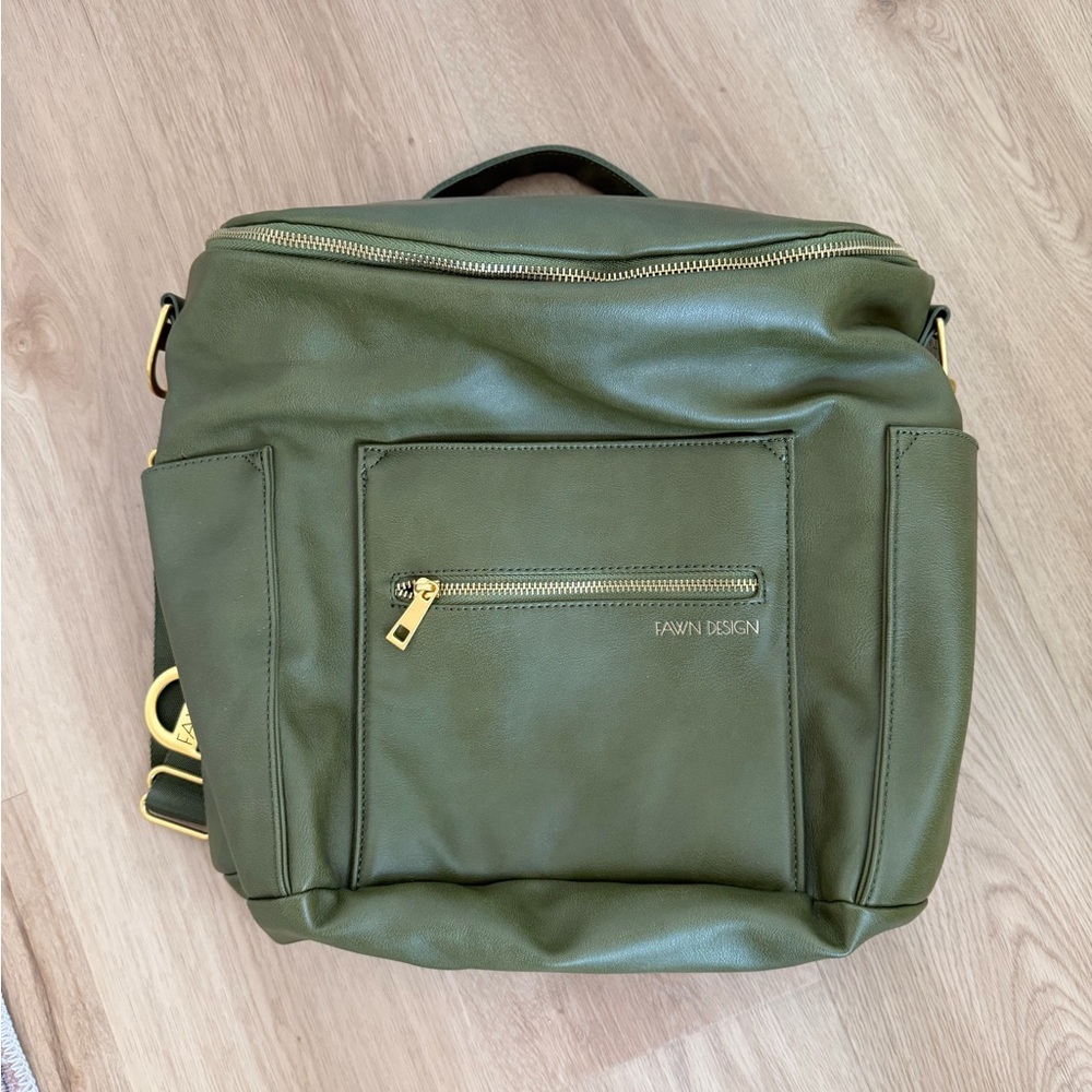Fawn Design Backpack in Olive